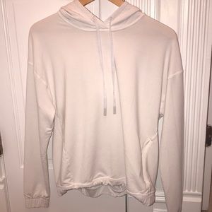 Lululemon hooded sweatshirt with split back sz 10